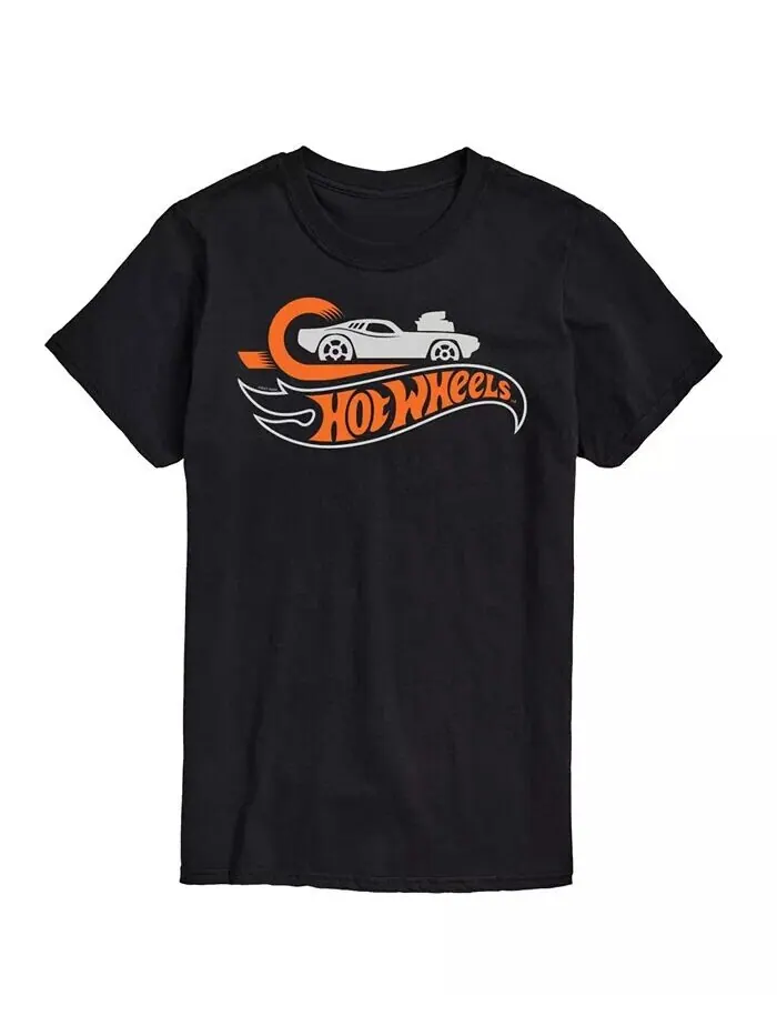 Мужская футболка с коротким рукавом Hybrid Apparel Hot Wheels AIRWAVES — изображение 1 из 9, черный