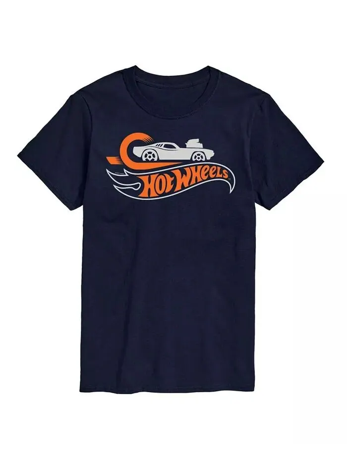 Мужская футболка с коротким рукавом Hybrid Apparel Hot Wheels AIRWAVES — изображение 9 из 9, черный