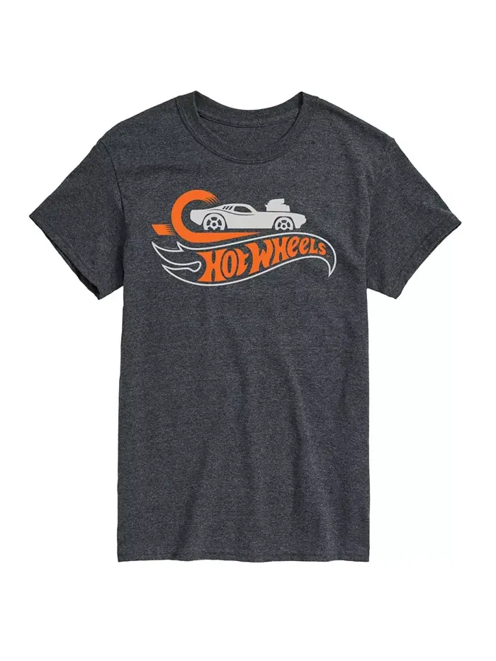 Футболка с коротким рукавом Hot Wheels для мужчин от Hybrid Apparel AIRWAVES — изображение 1 из 8, серый