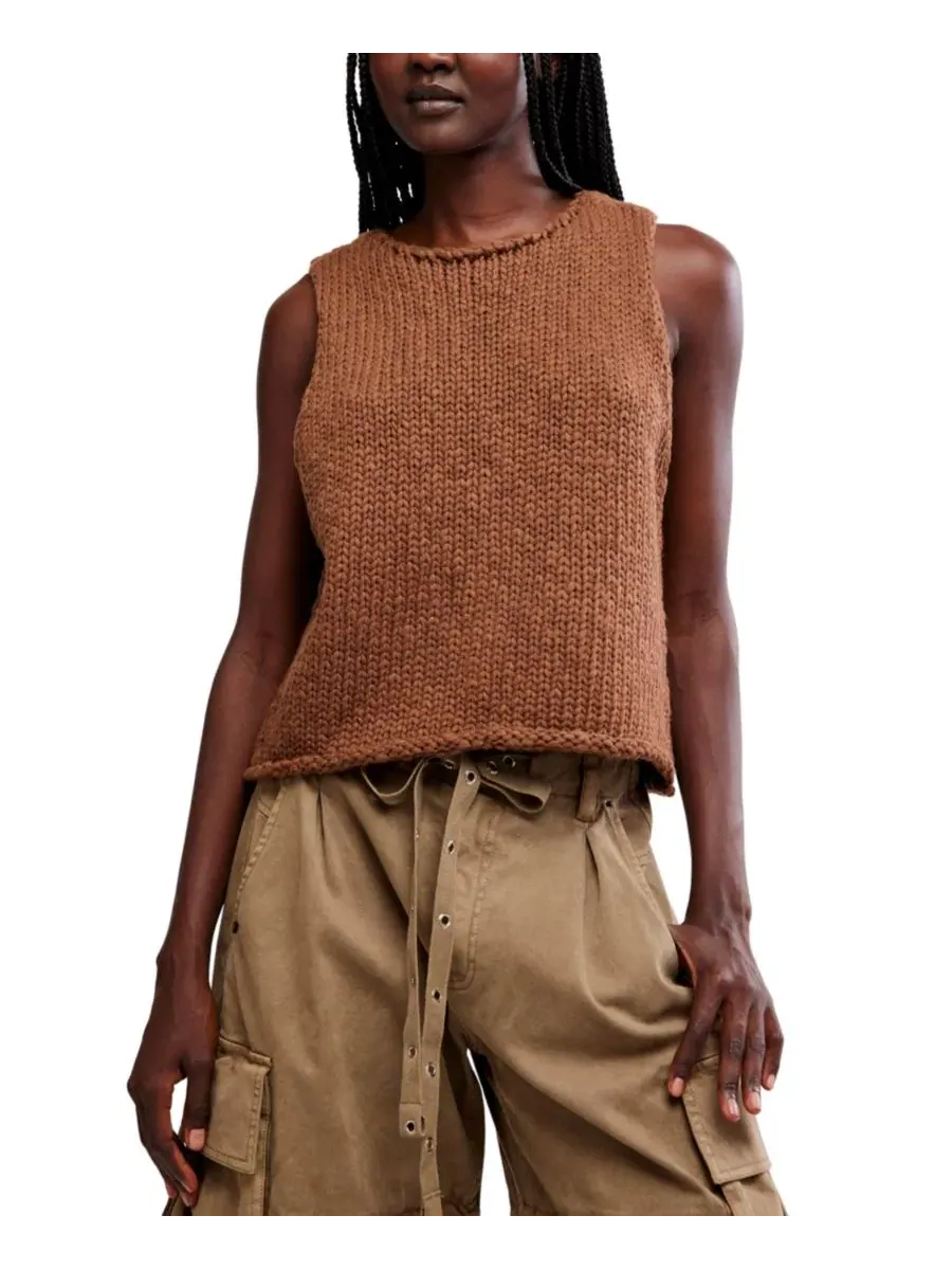Топ без рукавов Opal Free People, Emperador — изображение 1 из 6