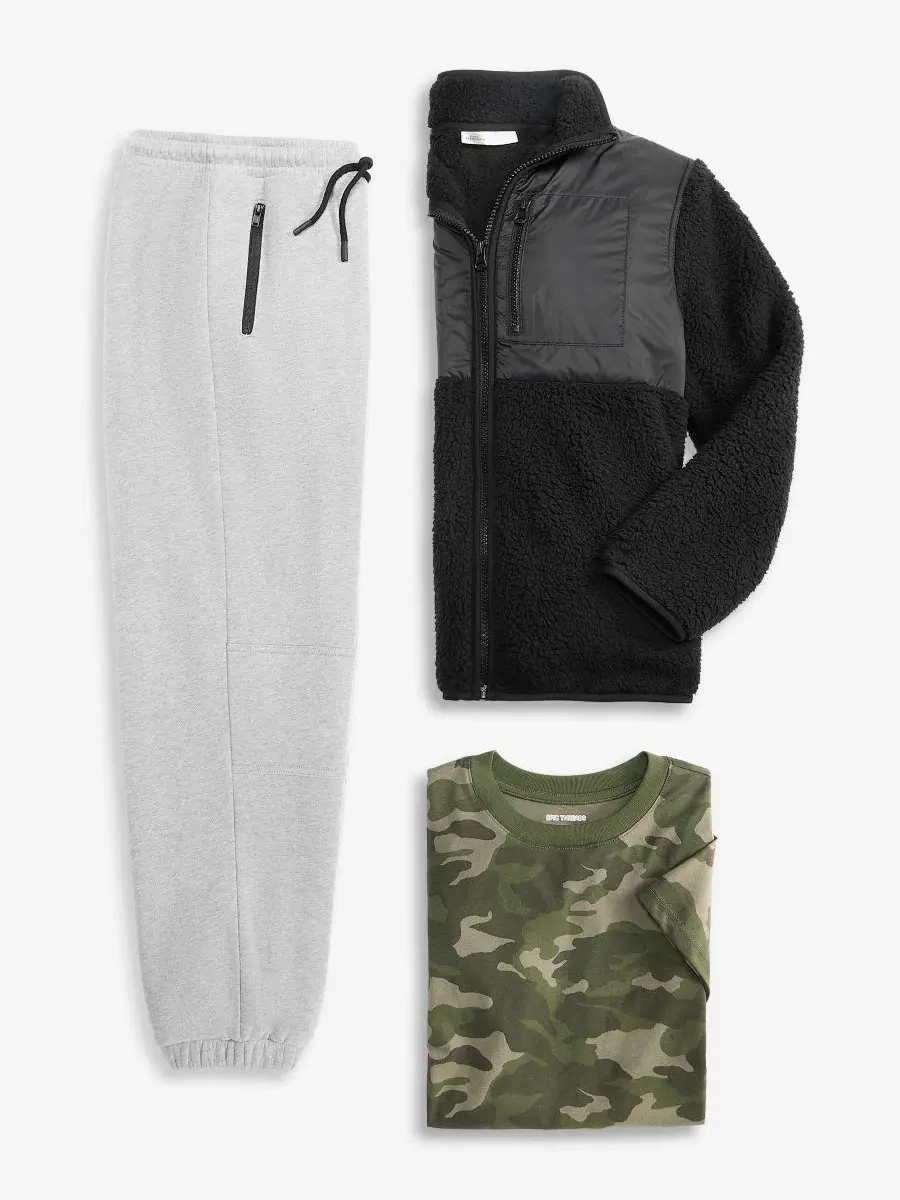 Флисовые джоггеры со швами Epic Threads, Camo Dude — изображение 19 из 20