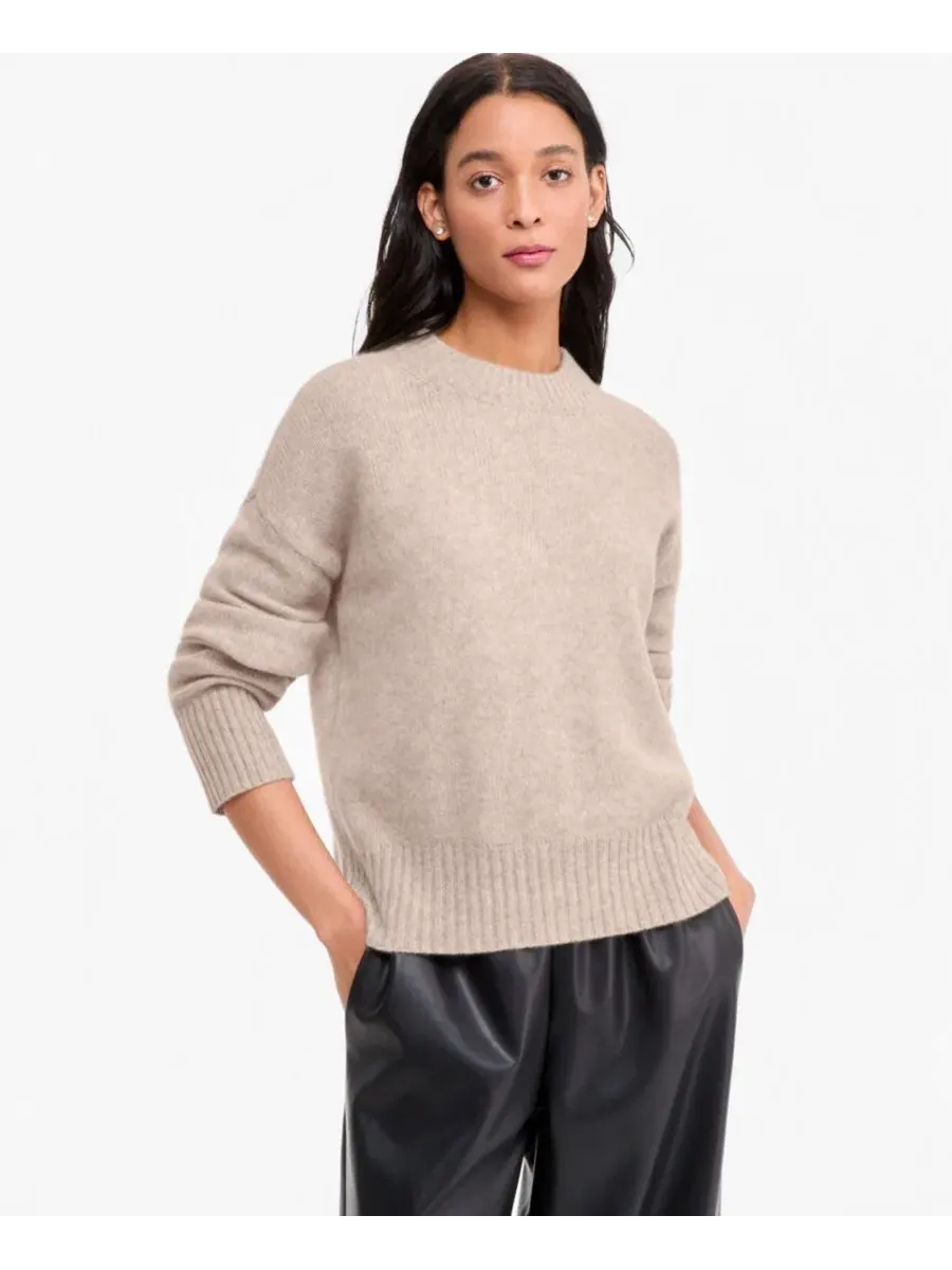 Свитер из кашемира с круглым вырезом Relaxed Crewneck Charter Club