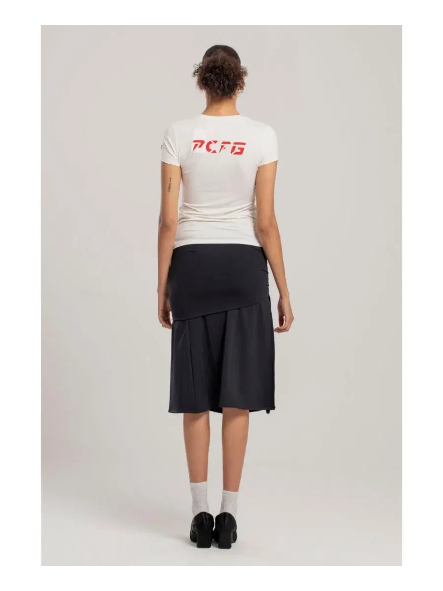 Женская футболка Slim Fit с коротким рукавом Free Heaven PCFG — изображение 7 из 8, белый