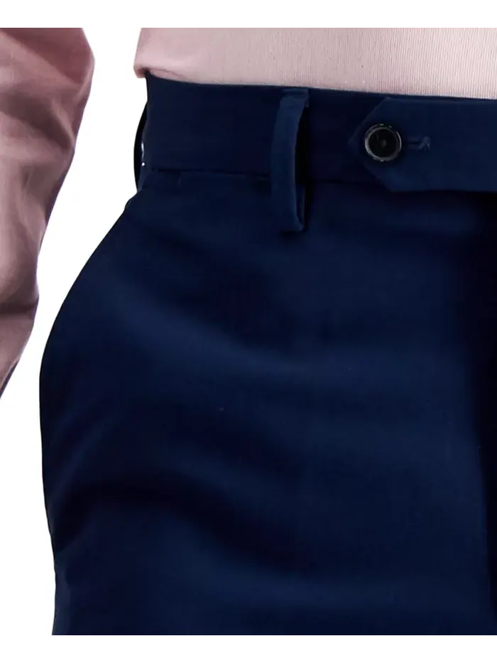 Мужские эластичные классические брюки Modern-Fit для активного образа жизни Nautica — изображение 6 из 8, синий