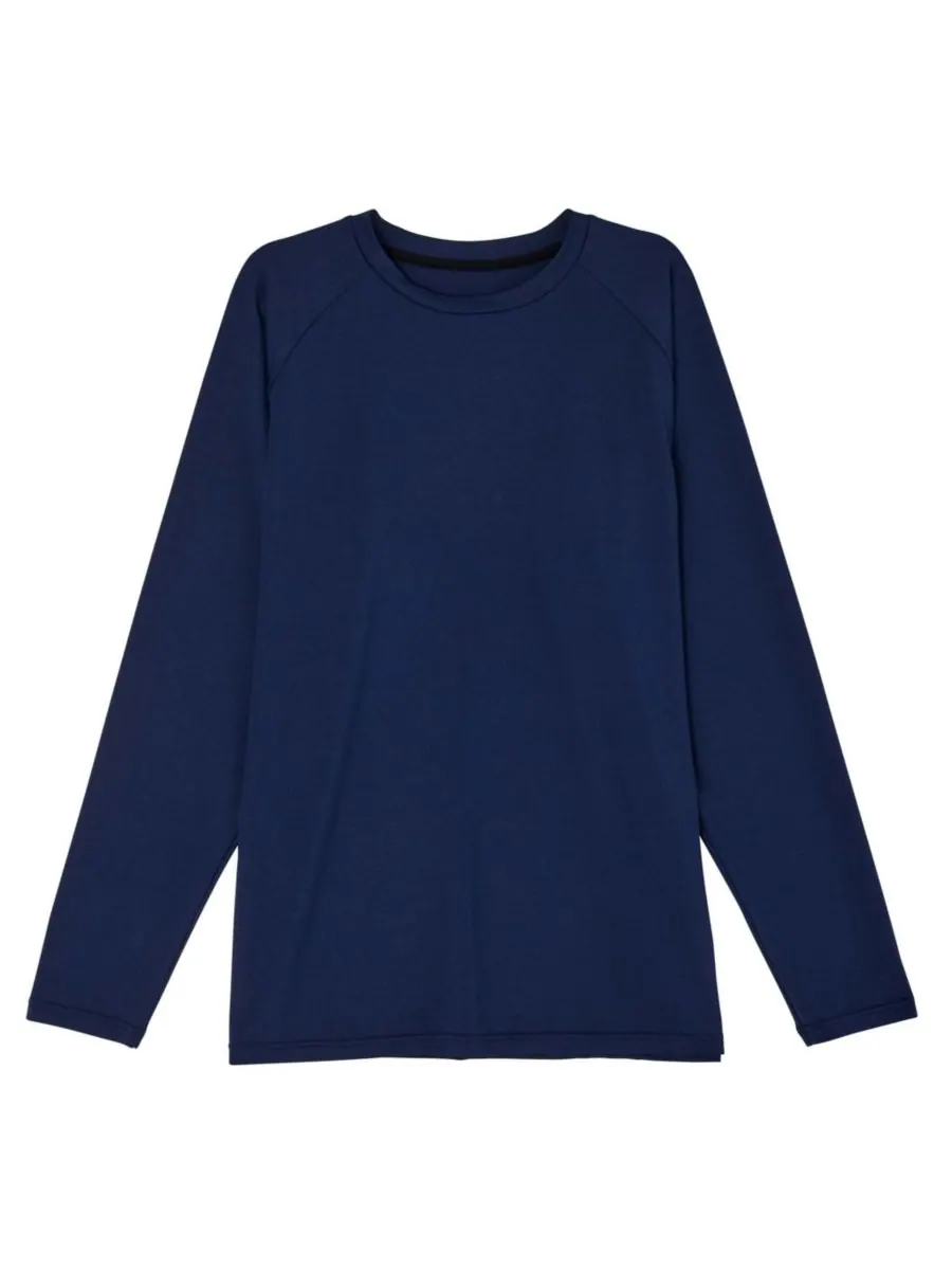 Мужская футболка Heritage Navy LS Outbound Tee Snapper Rock — изображение 2 из 6, темно-синий