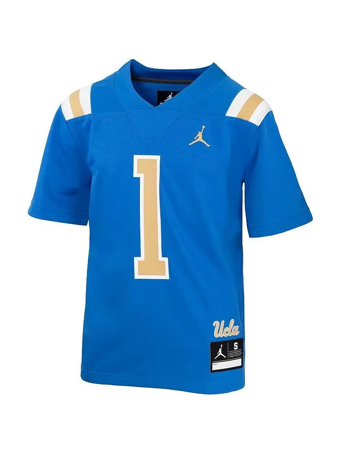Синяя футболка бренд Big Boys №1 UCLA Bruins Untouchable Football Jersey Jordan — изображение 3 из 3, синий