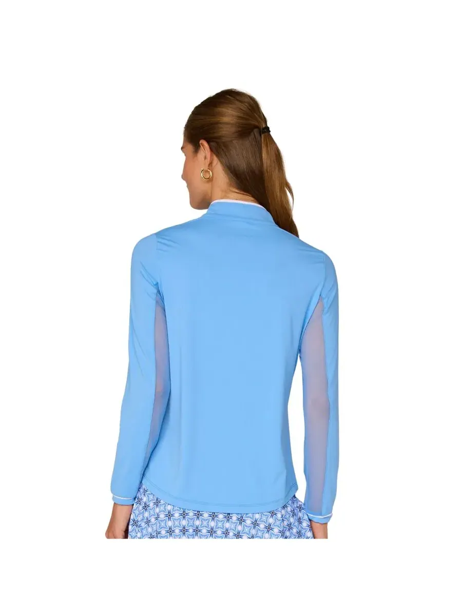 G Lifestyle Binding Quarter Zip Top G Lifestyle Clothing, Bt. Peri — изображение 3 из 3