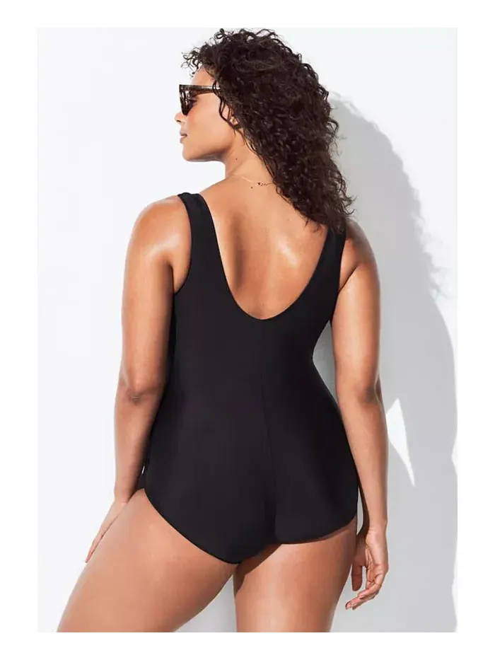 Женский купальник-саронг One Piece Swimsuits for All — изображение 2 из 2, черный