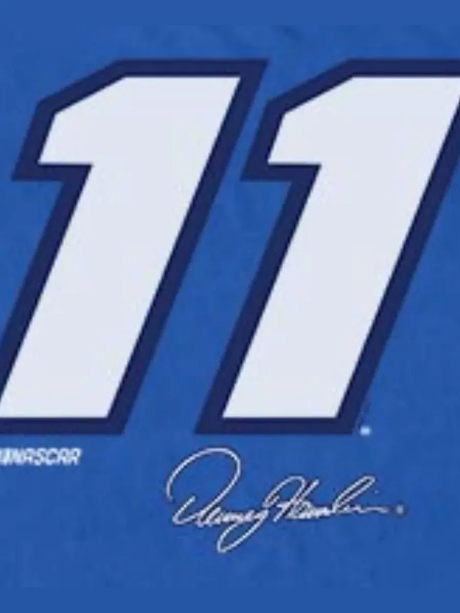 Футболка с графическим принтом, модель No. 11 Driver Number Signature Fifth Sun — изображение 3 из 3, королевский