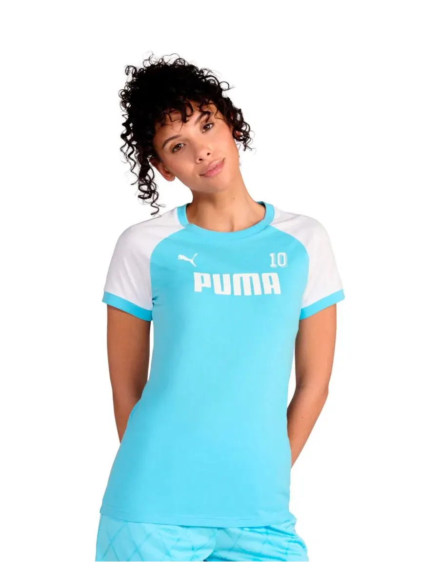 Женская футболка с коротким рукавом и круглым вырезом Puma