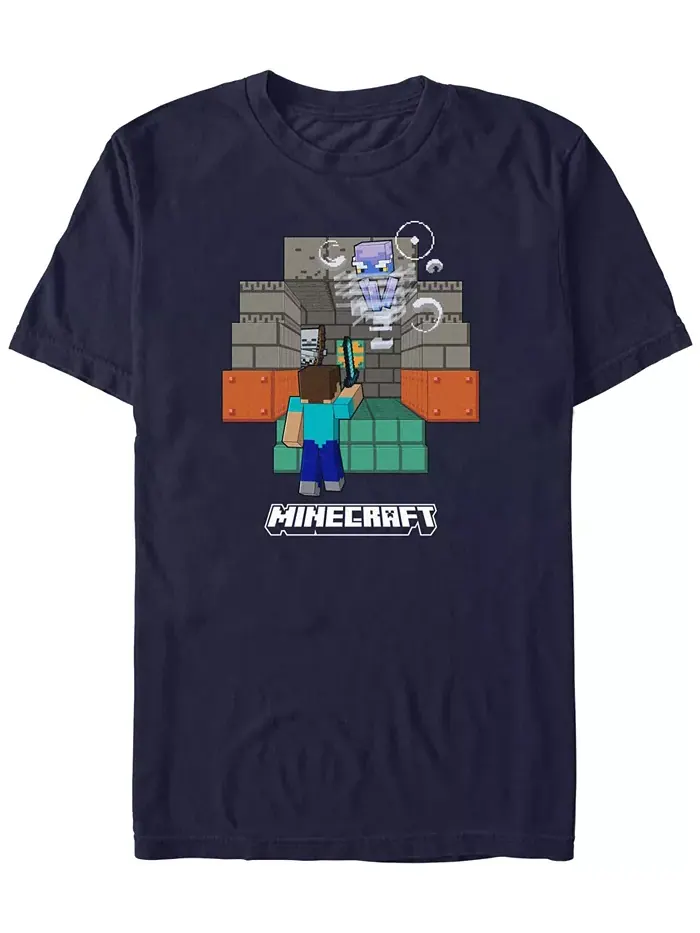Мужская футболка с коротким рукавом Dungeon Explorer Fifth Sun — изображение 1 из 3, темно-синий
