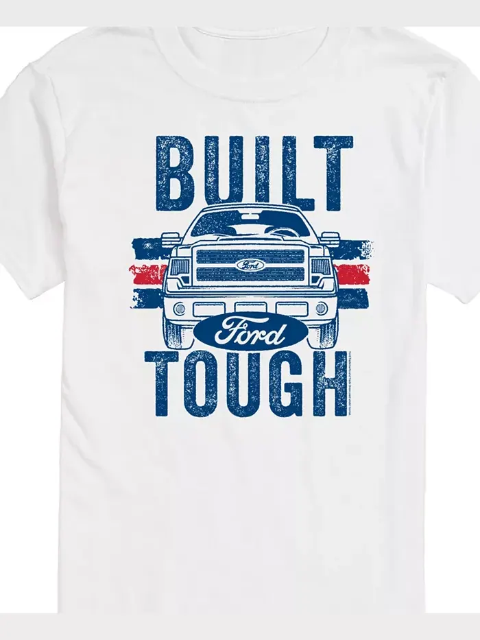 Мужская футболка с коротким рукавом Ford Built Tough AIRWAVES — изображение 2 из 3, белый