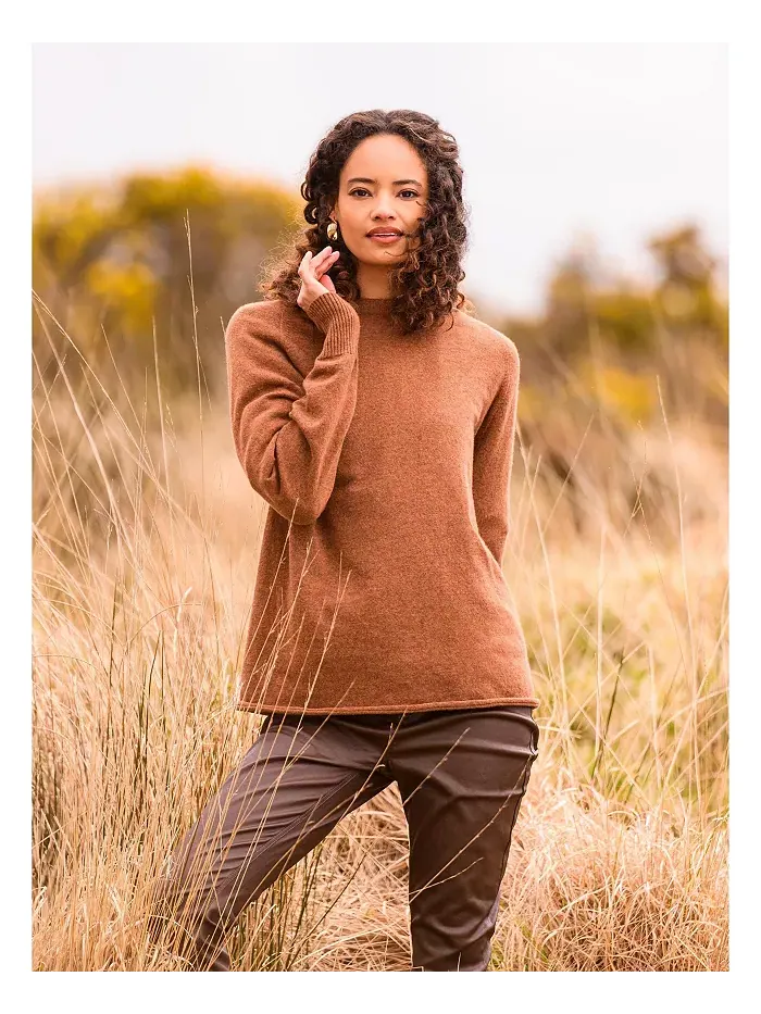Женский свитер Geelong Slouch Crew Celtic & Co. — изображение 5 из 5, красный