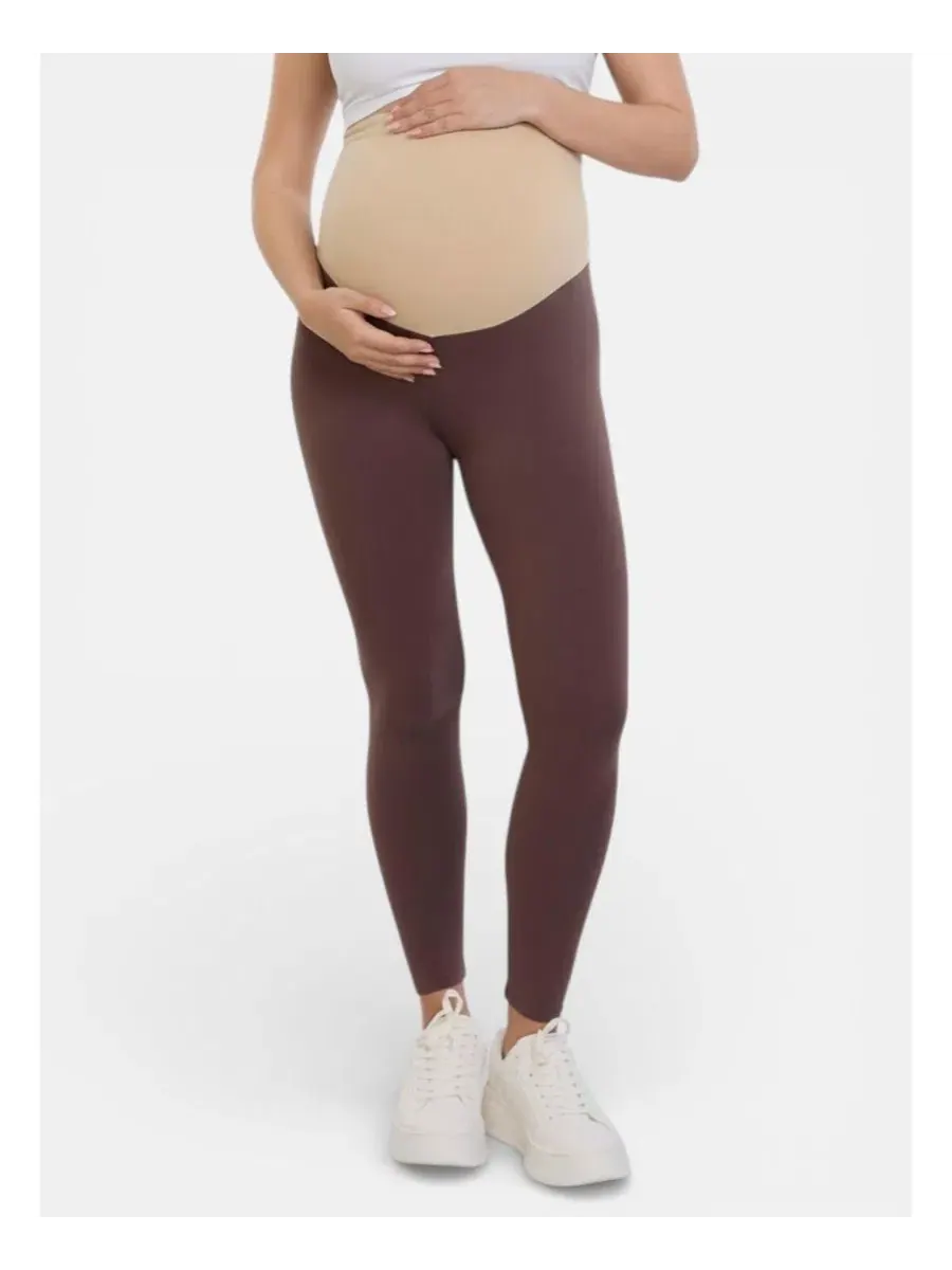 Женские эластичные леггинсы Essential Stretch Secret Fit Over the Belly для беременных - Motherhood — изображение 1 из 5