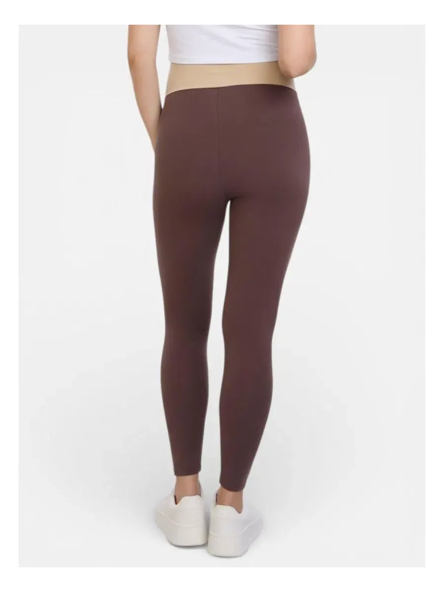 Женские эластичные леггинсы Essential Stretch Secret Fit Over the Belly для беременных - Motherhood — изображение 2 из 5
