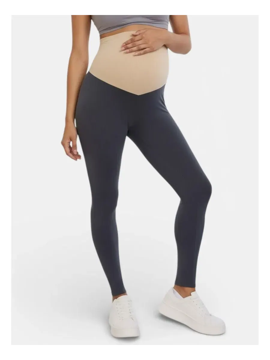 Женские эластичные леггинсы Essential Stretch Secret Fit Over the Belly для беременных - Motherhood — изображение 1 из 3