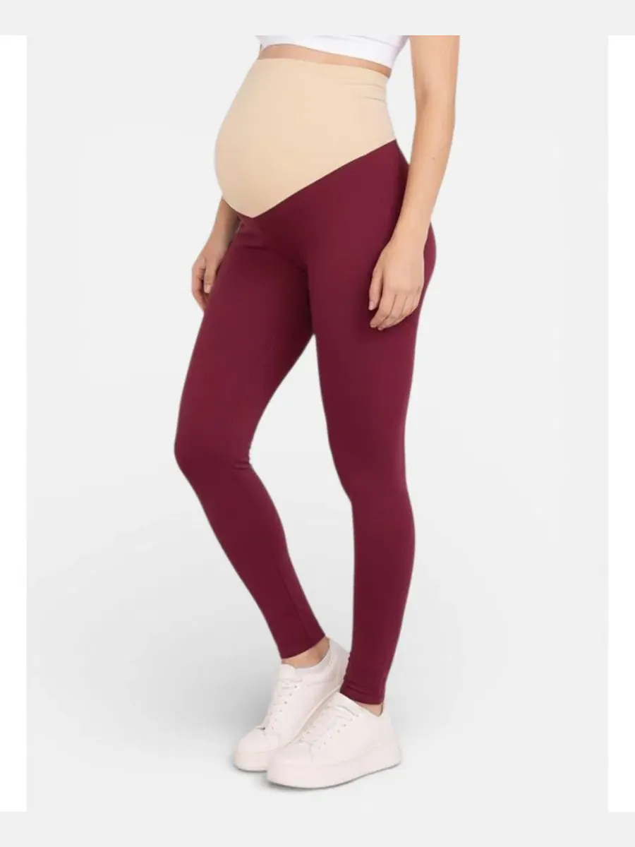Женские эластичные леггинсы Essential Stretch Secret Fit Over the Belly для беременных - Motherhood — изображение 3 из 5