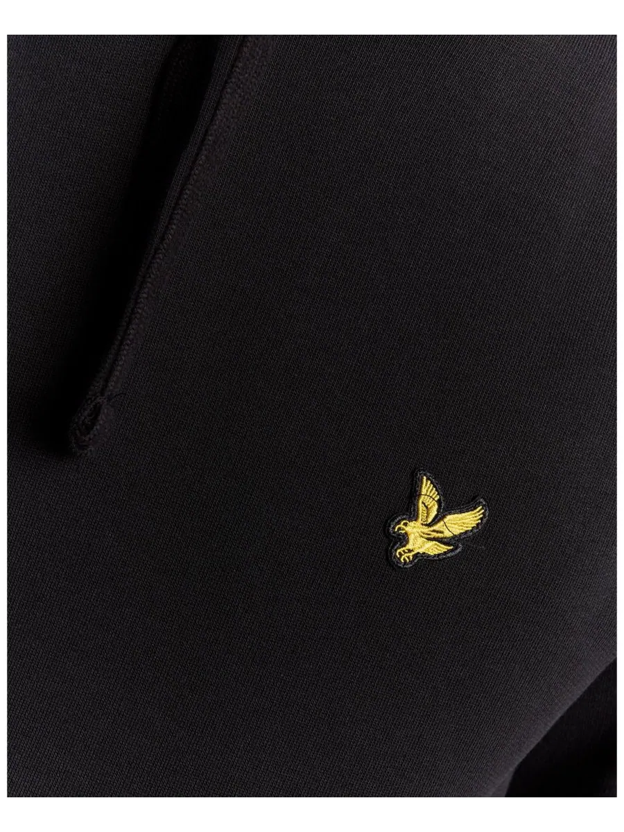 Мужская толстовка с длинным рукавом и капюшоном Lyle & Scott — изображение 5 из 6, черный