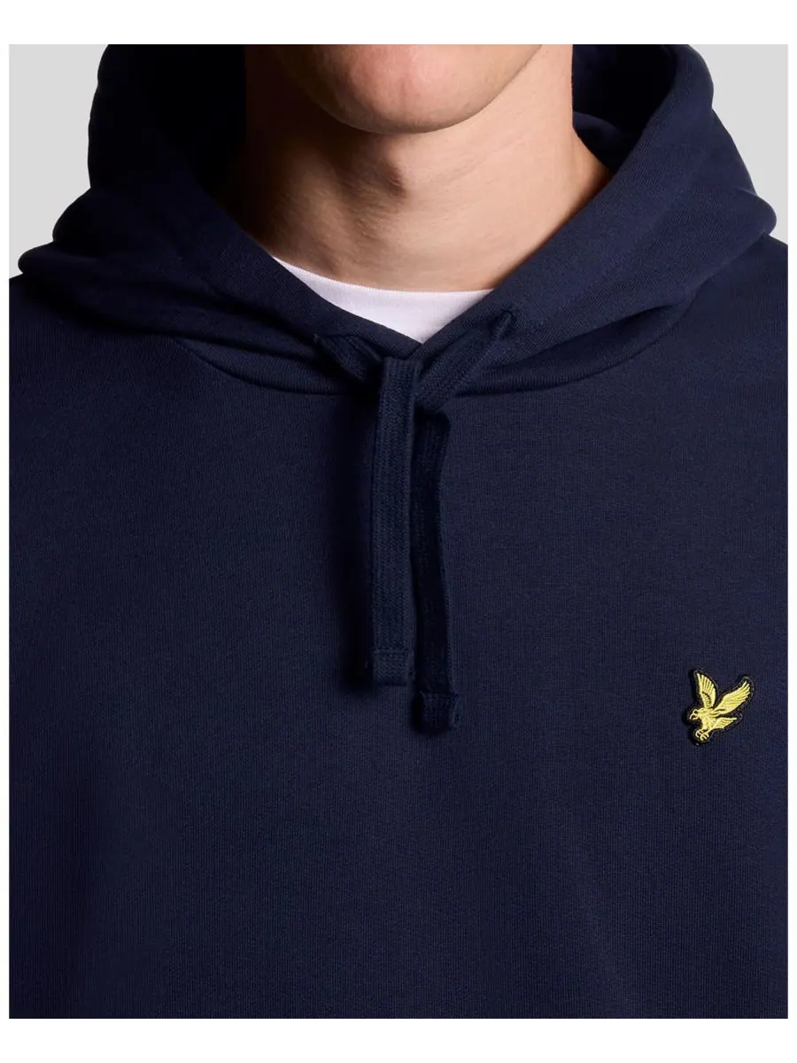 Мужская толстовка с длинным рукавом и капюшоном Lyle & Scott — изображение 5 из 5, темно-синий