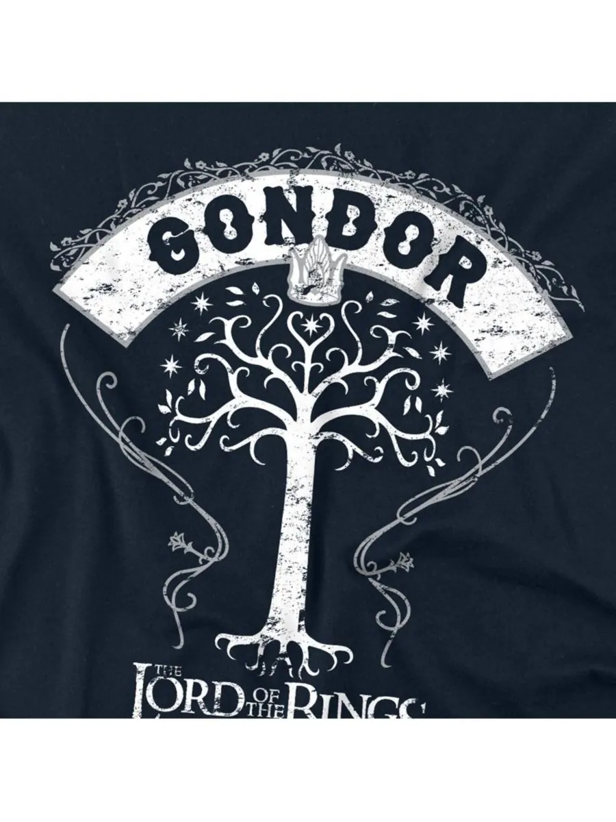 Мужская футболка Древо Гондора Lord Of The Rings — изображение 2 из 3, темно-синий