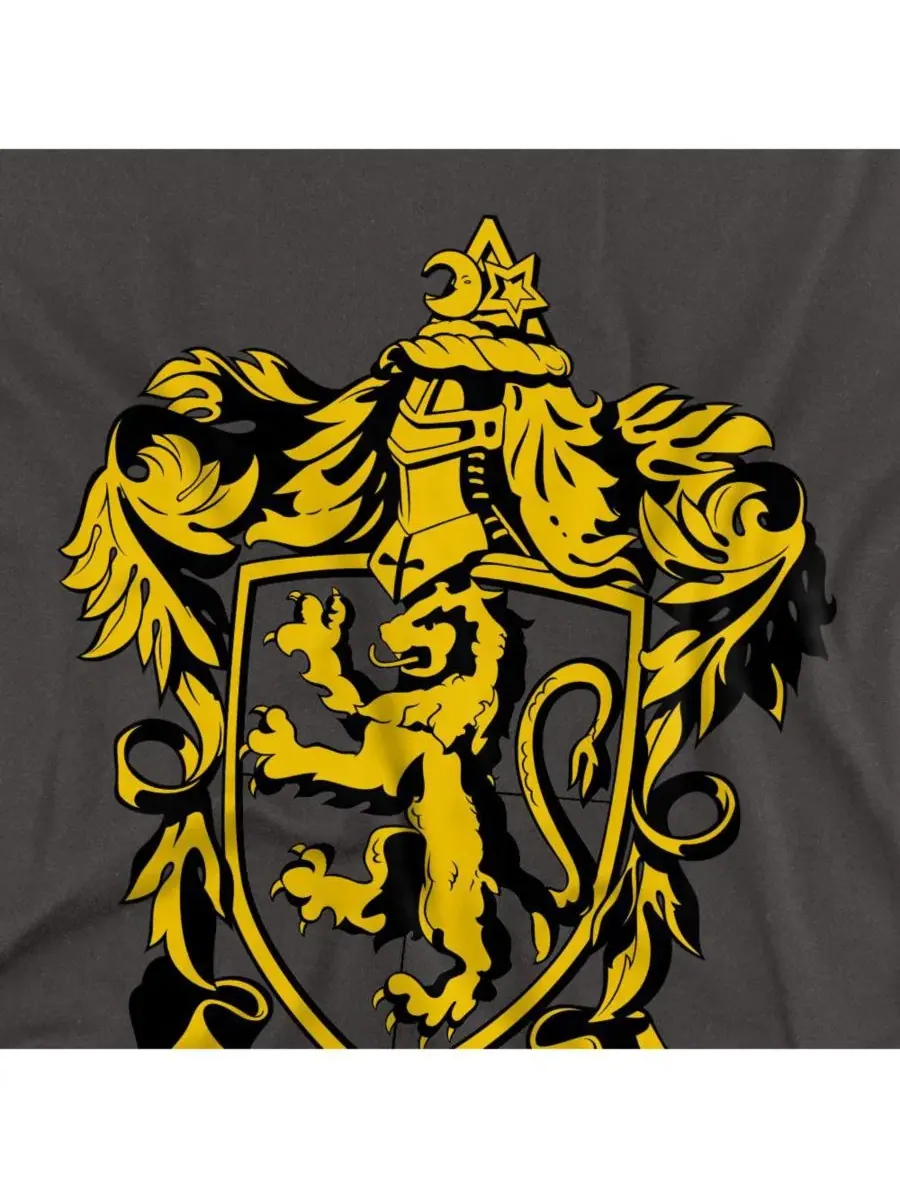 Футболка с принтом Gryffindor Crest Harry Potter — изображение 4 из 4, темно-серый