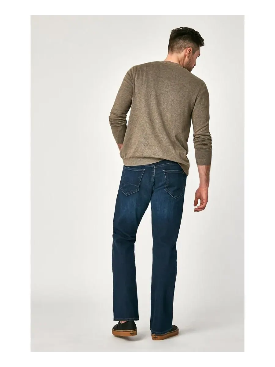 Мужские джинсы Deep Clean Comfort Matt со средней посадкой, свободного прямого кроя Mavi Jeans — изображение 3 из 3