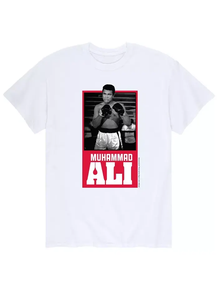 Мужская футболка Muhammad Ali AIRWAVES — изображение 1 из 2, белый