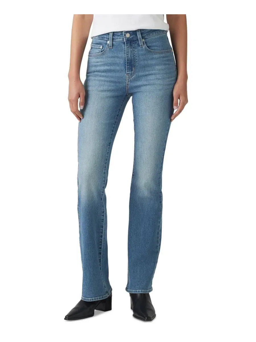 Джинсы-клеш 725 с высокой талией, классические, эластичные, 81 см Levi'S — изображение 1 из 3, индиго