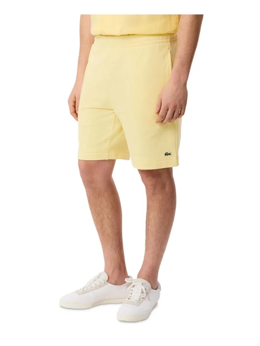 Шорты мужские Lacoste прямого кроя на шнуровке