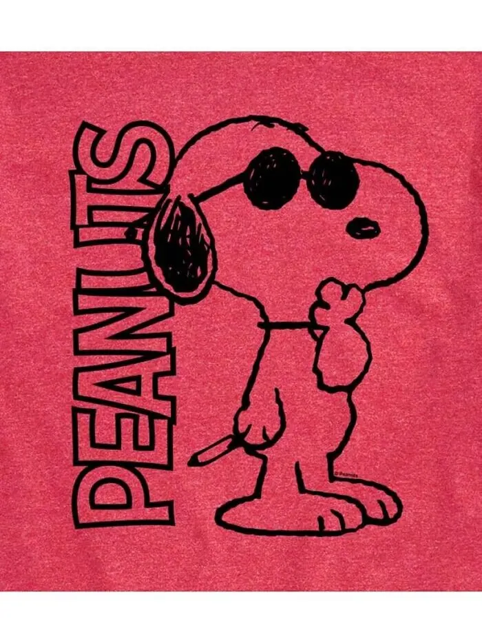 Мужская футболка с короткими рукавами и логотипом Hybrid Apparel Joe Cool Peanuts AIRWAVES — изображение 7 из 11, желтый