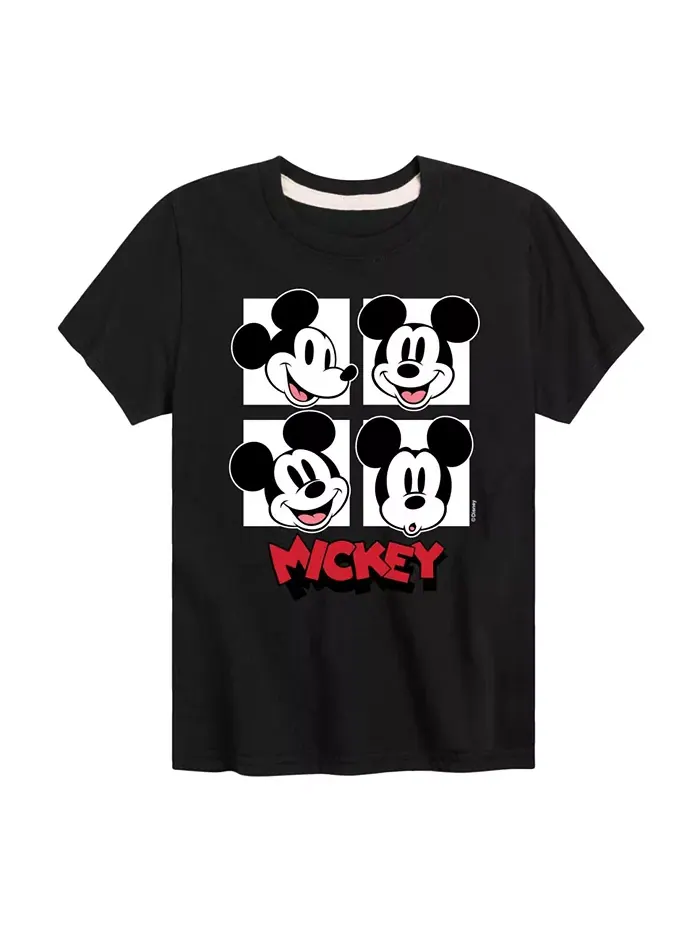 Футболка для мальчиков с принтом Disney Mickey Mouse — изображение 1 из 3, черный