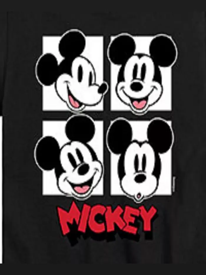 Футболка для мальчиков с принтом Disney Mickey Mouse — изображение 3 из 3, черный