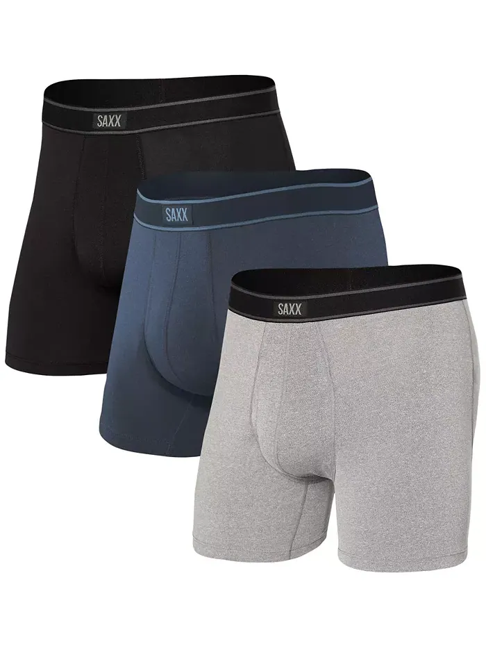 Мужские боксеры Relaxed Fit Daytripper, 3 шт SAXX — изображение 1 из 6, синий