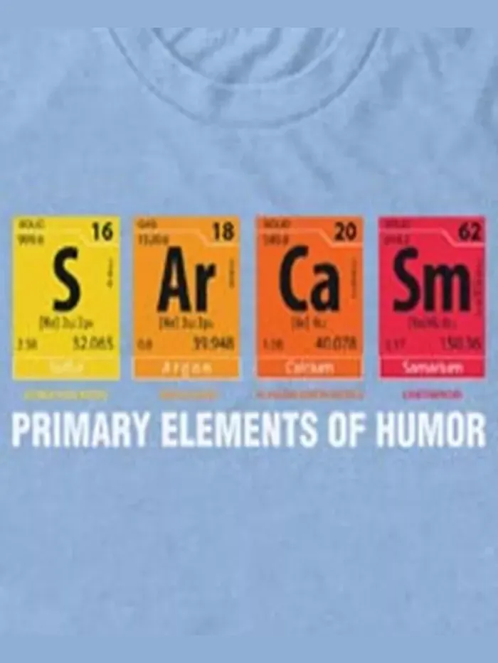 Мужская футболка Elements of Humor с коротким рукавом Fifth Sun — изображение 3 из 3, синий