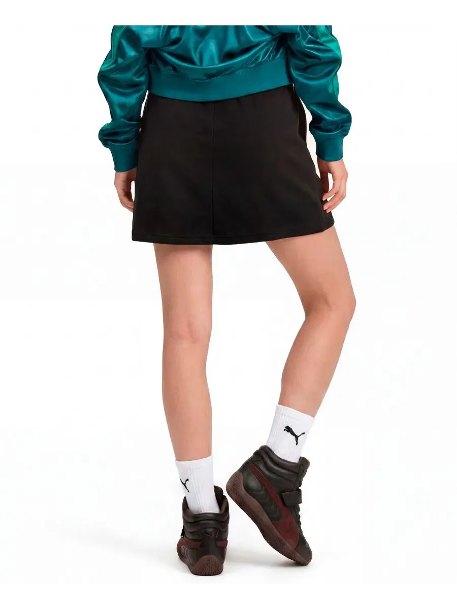 Юбка Puma Double-Knit Puma Black — изображение 3 из 3, черный