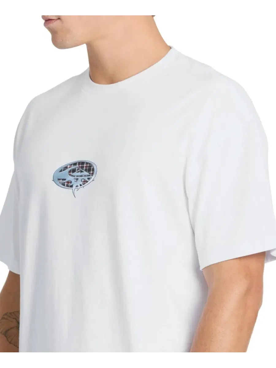 Футболка с принтом Classic Graphic Quiksilver — изображение 4 из 4, белый