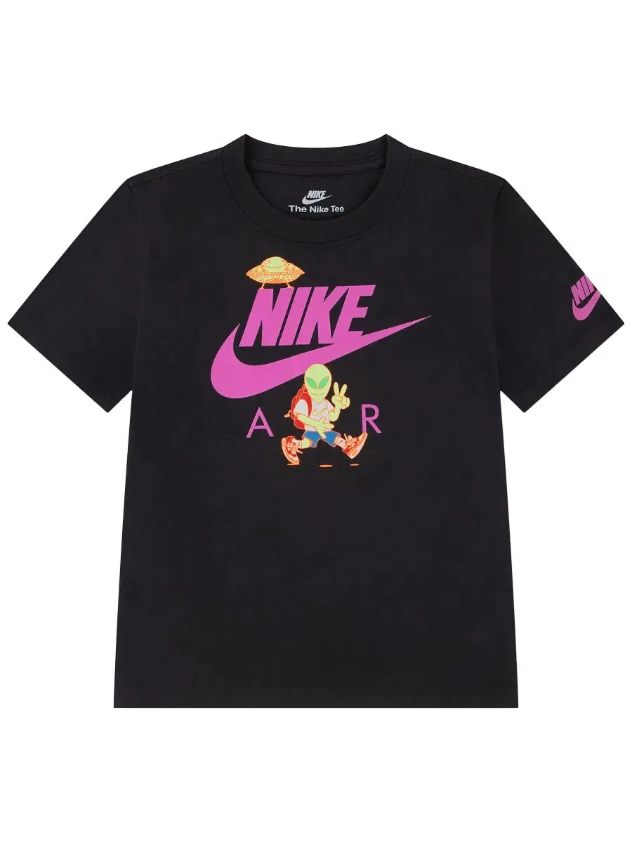 Футболка с принтом Alien Short-Sleeve Nike — изображение 1 из 3, черный