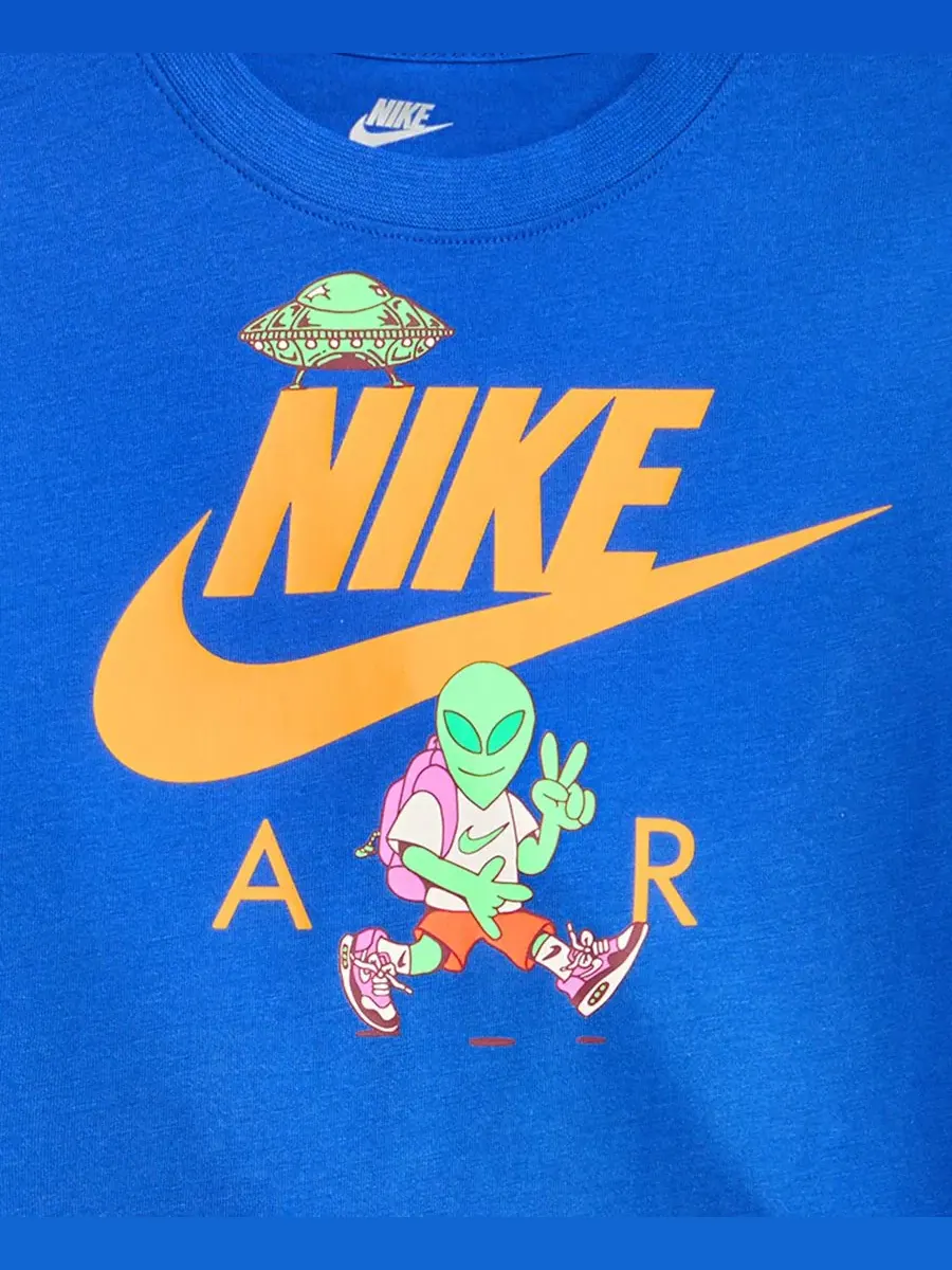 Футболка с принтом Nike Air Alien Nike — изображение 4 из 4, гейм роял