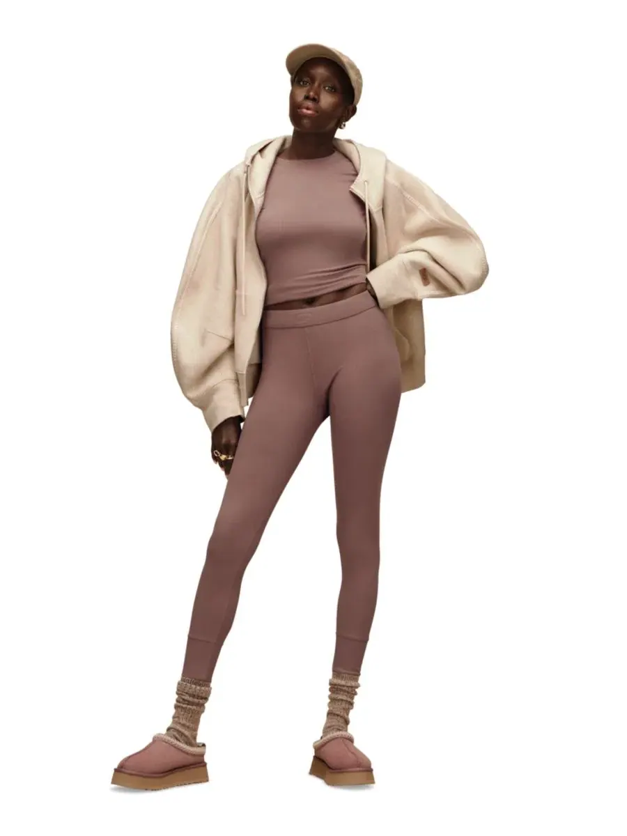 Набор носков с логотипом UGG, 3 пары, Burnt Cedar / Moonlight / Coffee Grounds — изображение 3 из 5