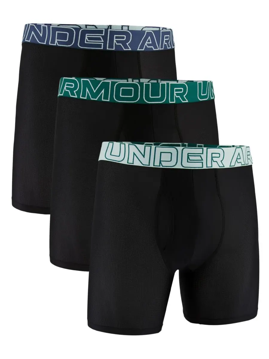 Мужские боксерские трусы Boxerjock Performance Tech Novelty, комплект из 3 штук Under Armour