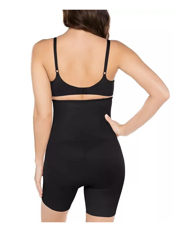 Женские утягивающие шорты Shape Away Extra Firm с высокой талией 2919 Miraclesuit — изображение 4 из 5, черный