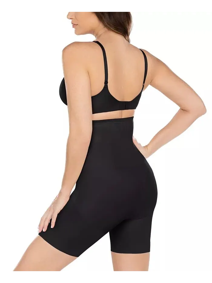 Женские утягивающие шорты Shape Away Extra Firm с высокой талией 2919 Miraclesuit — изображение 5 из 5, черный