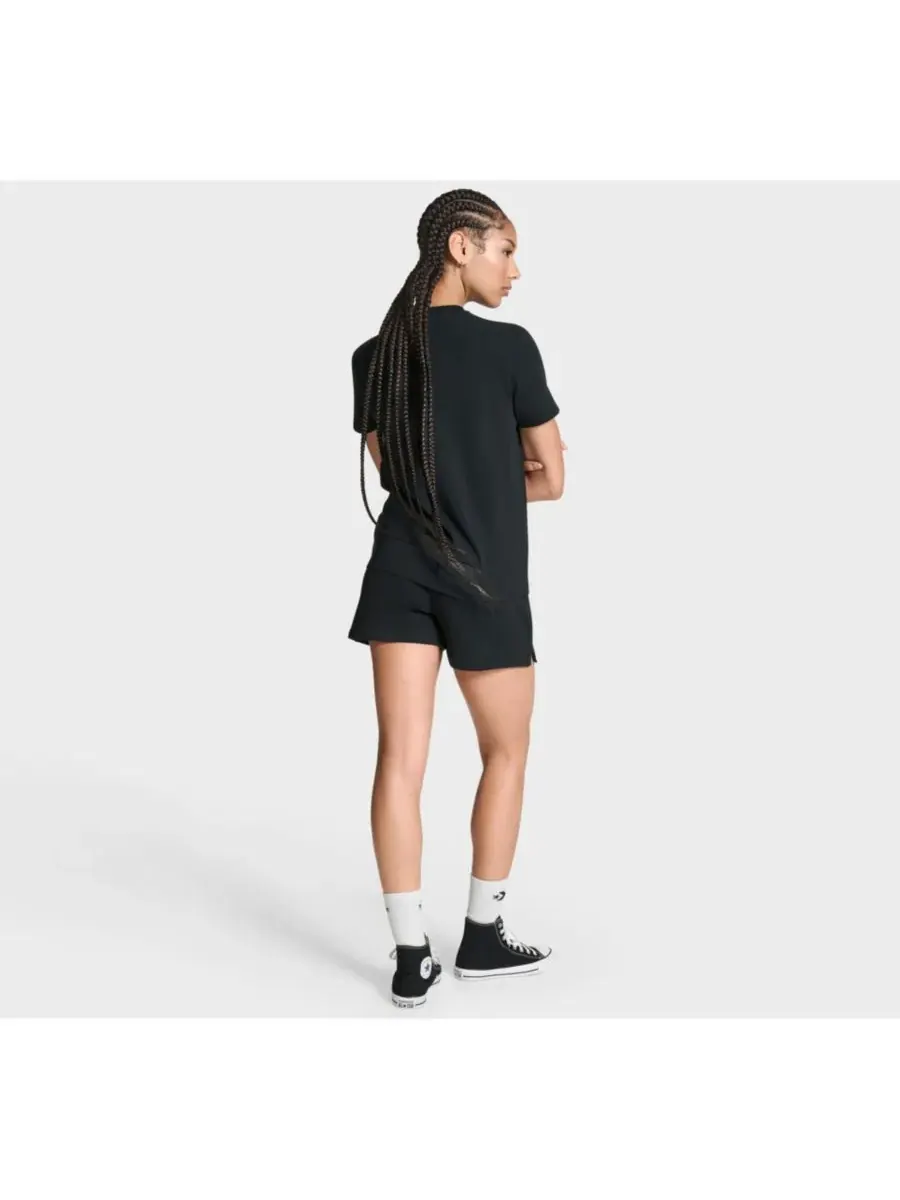 Женская футболка Chuck Taylor с нашивкой Converse — изображение 2 из 4, черный