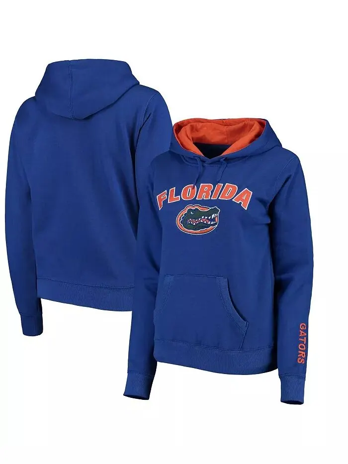 Женская толстовка с капюшоном Florida Gators Arch and Logo 1 Colosseum — изображение 1 из 3, королевский