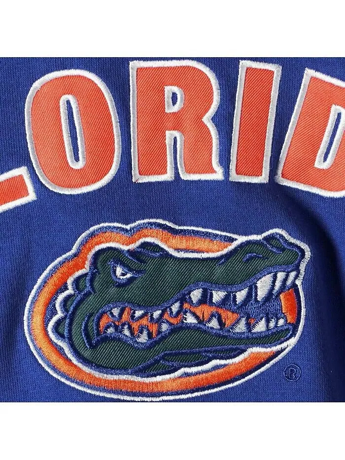 Женская толстовка с капюшоном Florida Gators Arch and Logo 1 Colosseum — изображение 3 из 3, королевский