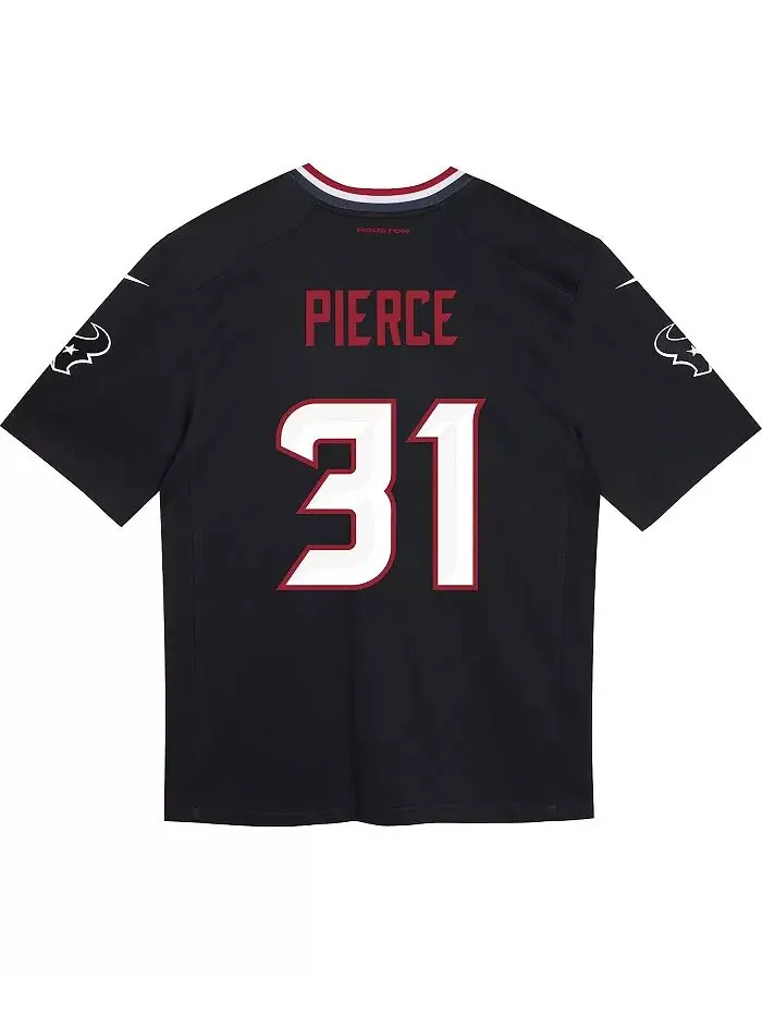 Дошкольный Dameon Pierce Navy Houston Texans Игровая майка Nike — изображение 3 из 3