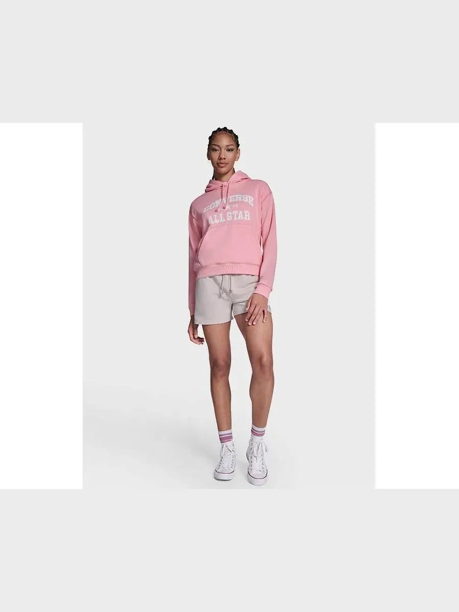 Женская толстовка All Star с капюшоном Converse — изображение 4 из 6, розовый