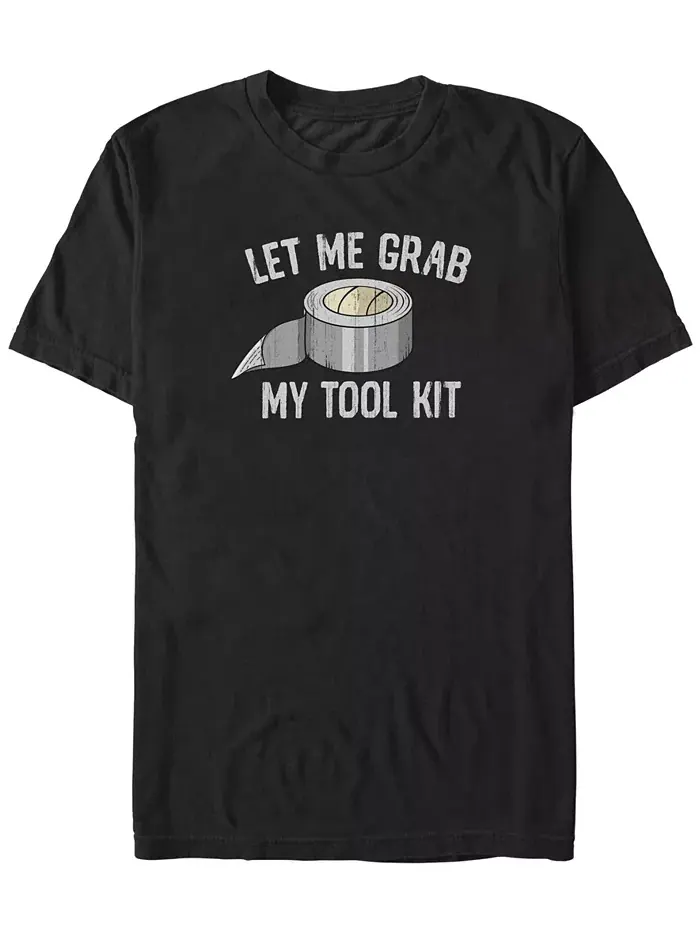 Мужская футболка с коротким рукавом Tool Kit Fifth Sun — изображение 1 из 3, черный