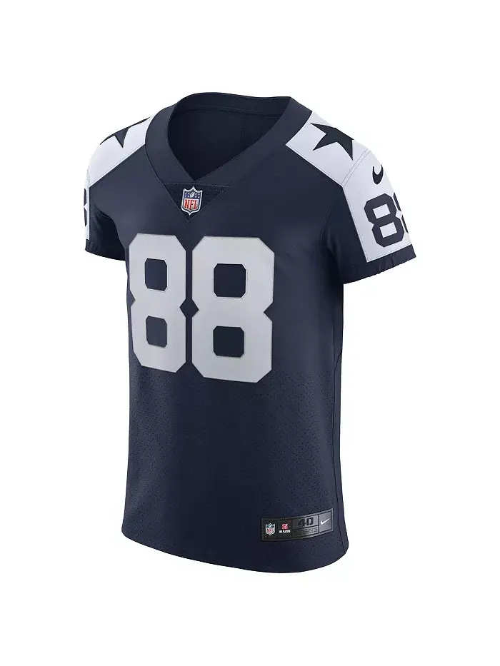 Мужская альтернативная элитная джерси Dallas Cowboys Vapor с именем CeeDee Lamb Nike — изображение 2 из 3, темно-синий