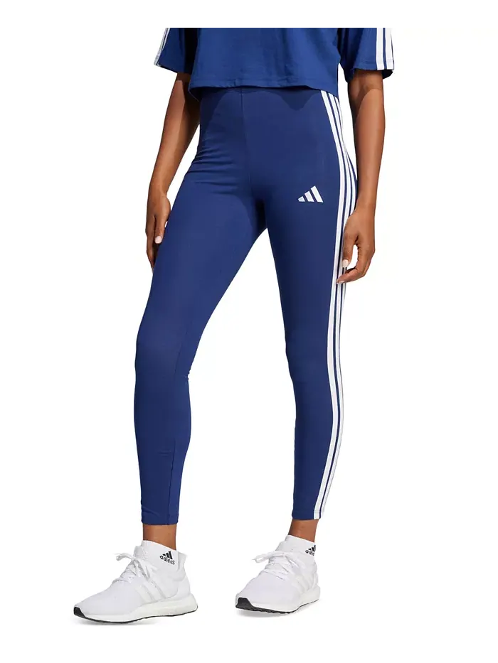 Хлопковые леггинсы с тремя полосками, размеры Plus Size Essentials, XXS-4X adidas